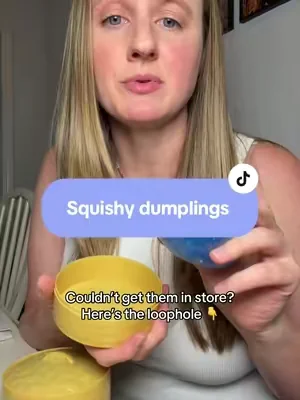 5 Below employees are so sick of these dumplings 😂#squishy #squishydumplings #squish #squishfinds 