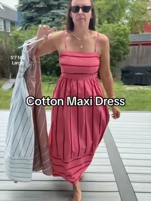 this cotton maxi dress went viral for good reason 💕 #dress #summerdress #maxidress #cottondress #dresses