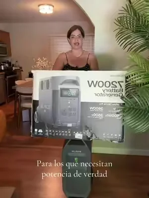Si buscas una estación de energía para respaldar varios equipos importantes al mismo tiempo, esta es una de las más potentes que he probado. ⚡ Con o sin paneles solares, es una excelente opción para tener más tranquilidad cuando se va la corriente. Aprovecha los descuentos activos de la campaña y revisa la tienda oficial encima de mi nombre.  #DealsForYouDays #DFYD #EcoFlow #PowerStation #TikTokShopFinds