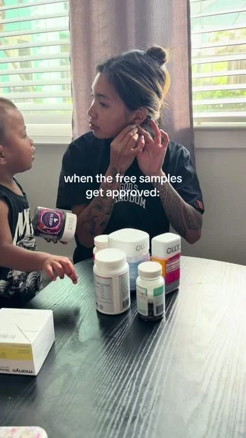 I love when I get accepted 🤩 #freesamples #momoftiktok #ollyvitamins #tiktokshopaffiliate 