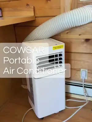 No central air? This might be the best summer purchase I’ve made. ❄️☀️ #portableairconditioner #acunit #portableacunit #dealsforyoudays #airconditioner 