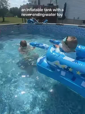 And it’s so cheap!!!! #pool #inflatable #swim #swimming #watertoy 
