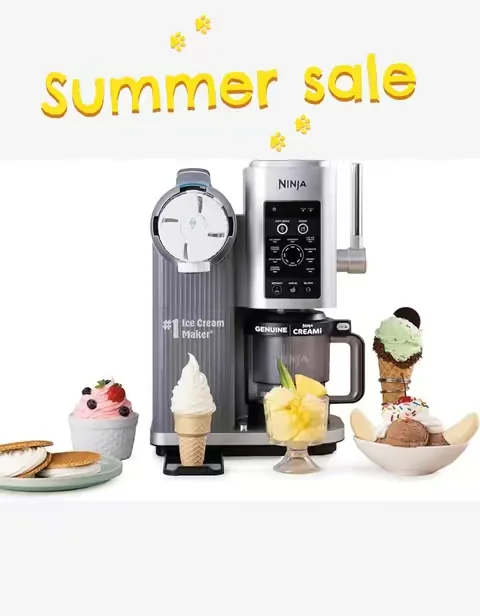 Whether you are making protein ice cream or if you are just wanting to have a fun time with the kids this is perfect and it’s on sale. Thank you ninja. 