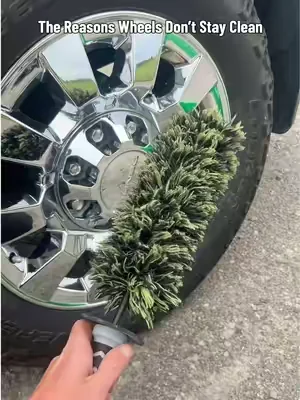 In order for your wheels to stay clean, you need to clean the inside of the wheel! #tiktokshopjumpstartsale #vikingcarcare #carcare #wheelcleaning #cardetailingproducts 