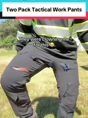 Two pack of Men’s Tactical Work Pants. #dealsforyoudays #workpants #bluecollarlife #constructionworker #tradesmanlife 