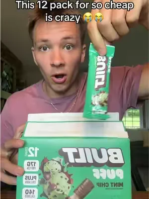 MINT CHIP BUILT PUTT BAR FLASH SALE ‼️ #built #builtpuffbars #builtproteinbar #proteinbar #dealsforyoudays 