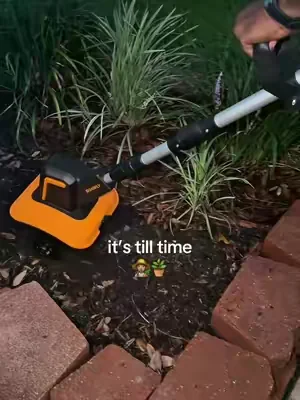 💪🏽👩🏽‍🌾🪴This was out of stock and now they are back. #gardening #tiller #soil #dealsforyoudays 