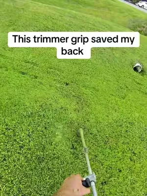 This trimmer grip makes my job SO much easier 