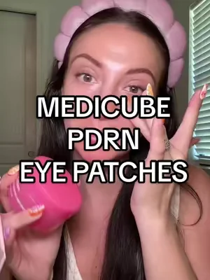 match made in heaven 🤭 #eyepatches #undereyes #medicube #tiktokshopcreatorpicks #dealsforyoudays 