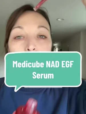 This is so ridiculously cheap and I’ve seen crazy results with my sagging skin and jowls #dealsforyoudays #saggingskin #glp #jowls #nad @medicube global 