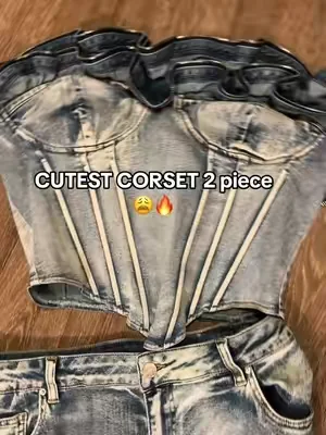So cute #tiktokshop #corset #twopiece #foryou #viral 