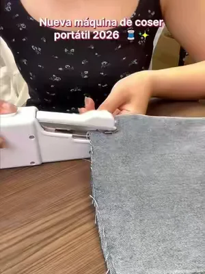 #sewingmachine #minisewingmachine #handheldsewingmachine #tailor #homeessentials