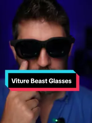 VITURE Beast XR glasses bring a massive virtual screen experience wherever you go, making movies, gaming, and productivity more immersive without carrying a large monitor. Featuring high-resolution displays, a lightweight design, and USB-C connectivity, they're built for entertainment, travel, and getting more screen space on the go. #XRGlasses #ARGlasses #VITURE #MobileGaming #techgear 