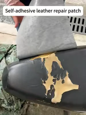 Leather repair tapes
