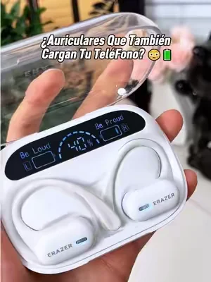 Mi batería murió, pero este gadget me salvó 😳 #portablecharger #earbuds #techfinds #powerbankcase #smartgadgets #dealsforyoudays 