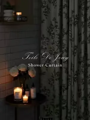 This is your sign to get the cottagecore bathroom of your dreams. Instant transformation! #showercurtain #bathroomdecor #cottagecore #homefinds #dealsforyoudays  
