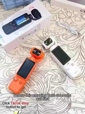 POV you want to start creating content but don't want a huge camera. This mini vlogging camera is actually so good for the price. Grab it from my TikTok Shop. #DealsforYouDays#TikTokShopDealsforYouDays#contentcreator#vloggingcamera#creatorgea