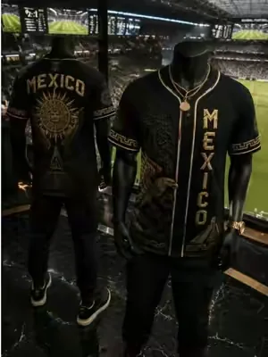 2026 New Mexico Inspired Black Button Down Baseball Jersey for Men.     #mensfashion #tshirt #TikTokfashion #fyp #dealsforyoudays  