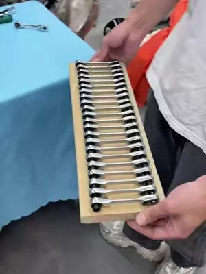 This compact 1/4 inch double-ended ratchet wrench is a real game-changer!72-tooth design works smoothly even in super tight spots.Perfect for car maintenance, bike repair and daily DIY jobs.Must-have practical tool for every toolbox! #AutoTools #DIYTools #CarRepair #HandTools #fyp 