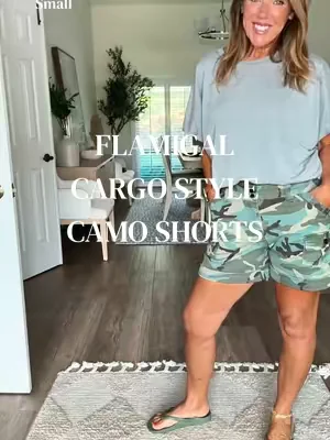 #flamingals #dealsforyoudays #womenover50 #camoshorts #summerwins @Flamingals by Flamingo Shop 