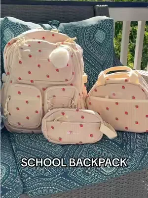 Don’t wait till last minute to get a school backpack because that was me last year and I had nothing to choose from! #schoolbackpack #schoolbag #schoolsupplies #backtoschoolshopping #lunchbox 
