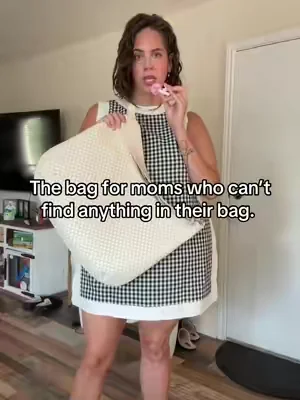 This bag was made for moms. It’s the perfect mom bag, it would even work really well as a diaper bag! #handbagtok #mombag #diaperbag #DealsForYouDays #SummerWins 