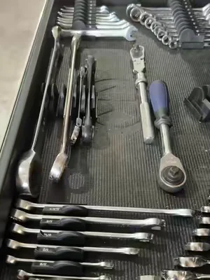 Finally got my wrench drawer organized. #dealsforyoudays #tiktokshopcreatorpicks #SummerWins #toolorganization #garagefinds 
