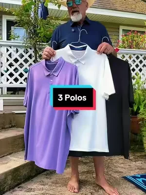 Men’s 3 pack of performance polo shirts. #men #shirt#dealforyoudays #summervibes 
