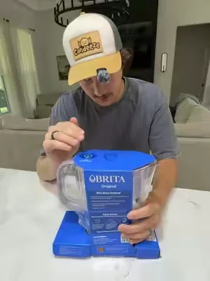 drink clean water the easy way #brita #waterfilter 