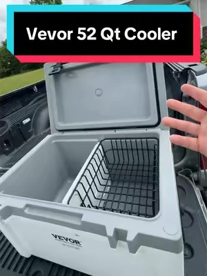 The Vevor 52 quart insulated cooler @@VEVOR Store##colddrinks##dealsforyoudays##coolers##cooler##vevor