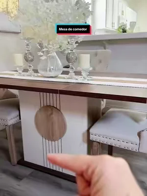 Tribesigns Mesa de comedor rectangular de 55 pulgadas para 4 a 6 personas, mesa de estilo rústico (farmhouse) de madera para cocina o comedor (sillas no incluidas), mobiliario moderno.#tiktokshopcreatorpicks #dealsforyoudays #mesa #diningtable #homedecor 