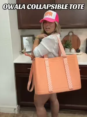 @Owala did their big one with this 👏🏼🍑☀️ #beachbag #totebag #poolbag #DealsForYouDays #summerwins 