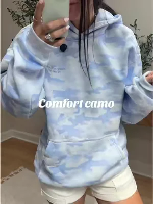 Nothing better then an oversized hoodie @Comfrt #comfrt #camo #sweatshirt #loungewear 