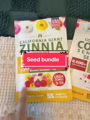 Such a good bundle 🌸🌷 #flowerseeds #seeds 