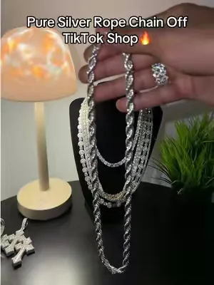 #silver #ropechain #puresilver #s925 #silverchain 