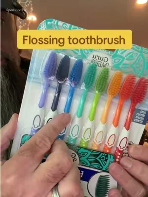 Guru nanda just dropped a floss fusion toothbrush designed flops teeth while brushing soft comfortable toothbrush #toothbrush #teeth #dentalcare #floss #dealsforyoudays 