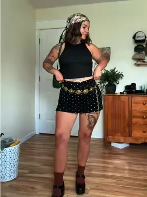 MONDAY FIT CHECK 🦋✨🧡 #outfitinspo #midsizefashion #dealsforyoudays #SummerWins #SummerVibes 