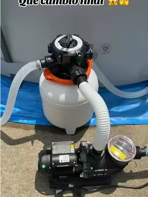 Bomba y filtro para piscina #paratii #dealsforyoudays #vevorfilterpump #poolfilterpump #bombaparaalberca 