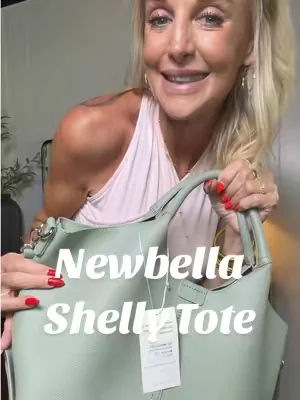 @Newbella.Fashion Shelly tote bag / this is the light green 💼 #totebags #crossbodybag #shellybag #dealsforyoudays #summervibe 