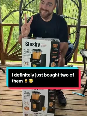 I bought two of them because they are on a limited time sale! 😎 #slushiemachine #slushy #dealsforyoudays #viral #party 