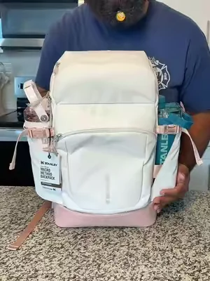 This Stanley Backpack can hold your Stanley tumbler, has a compartment on the bottom for storage, big front pockets and it’s massive on the inside! Great back to School Backpack! @Stanley 1913 #stanley #stanleytumbler #backpacks #schoolsupplies #schoolsupplies 