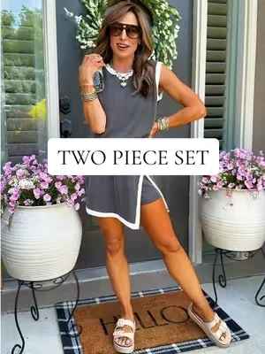 #twopieceset #fashion #fashiontiktok #womensfashion #dealsforyoudays 