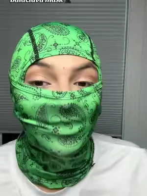 Yeomoo 5 Pcs Paisley Balaclava Face Mask UV Protection Neck Gaiter, Unisex Shiesty for Motorcycle, Fishing, Hiking, Breathable Ski Mask for Outdoor summerwins #balaclava #facemask #fullfacemask #sunprotection #tiktokshop 