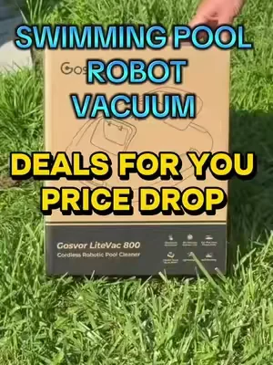 #poolaccessories #poolvacuum #poolrobot #robotvaccuum #dealsforyoudays 