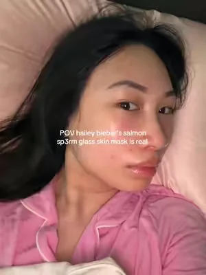 in miss hailey bieber we trust 💗 medicube pdrn collagen mask dull dehydrated skin tiktok shop #tiktokshopcreatorpicks #tiktokshopsummerturnup #DealsForYouDay #tiktokshopdealsforyou #medicube medicube best salmon dna color changing pink glow collagen facial mask glass skin buy with coupon maehni @medicube global @medicube US Store 