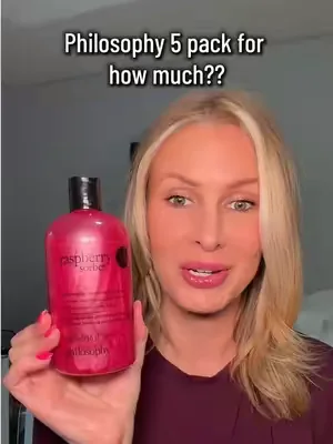 Philosophy Hydrating Shower Gel 5 pack #dealsforyoudays #showertok #bodycare #smellgood #giftset 