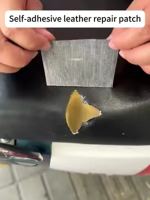Leather repair tapes
