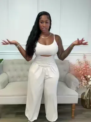 Jumpsuit by @ChicMe_official #TikTokShopDealsForYouDays #vacationoutfits #jumpsuit #SummerVibes #womensfashion 