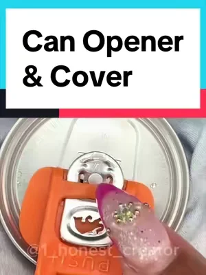These little can tab openers are so convenient #CanTabOpener #DrinkTabCover #CanHack #NoNailDamage #BeverageProtection