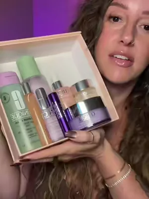 The price is so good I got 2 bundles 😊 this is a top to bottom skincare routine that will have you glowing.  @Clinique @Clinique Store  #clinique #skincare #skincarebundle #cliniquedfydchallenge #dealsforyoudays 
